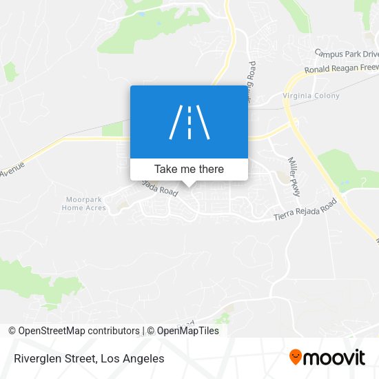 Riverglen Street map