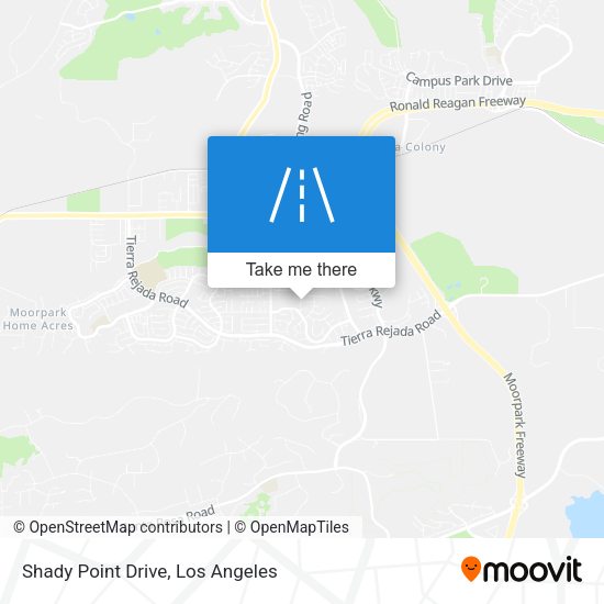 Mapa de Shady Point Drive