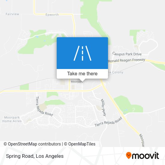 Mapa de Spring Road