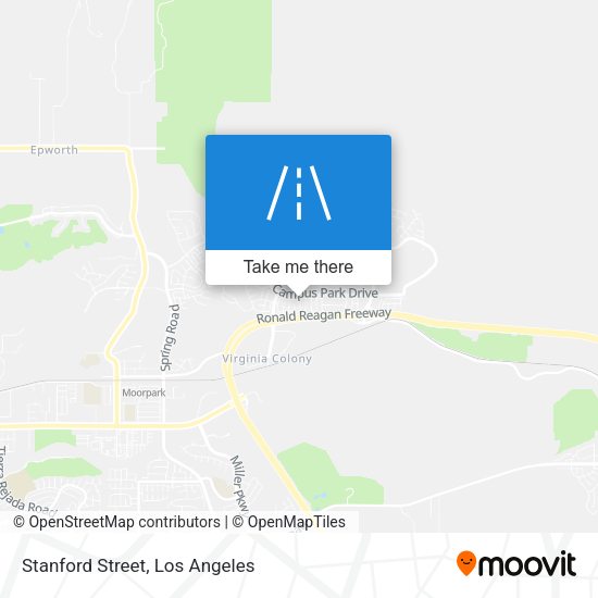 Mapa de Stanford Street