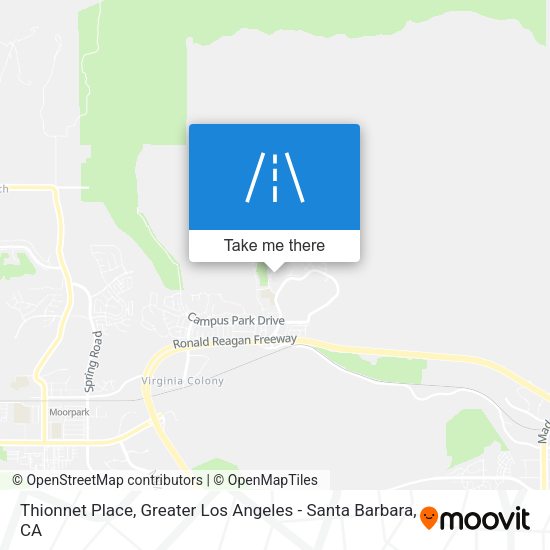 Mapa de Thionnet Place