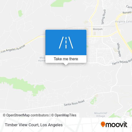 Timber View Court map