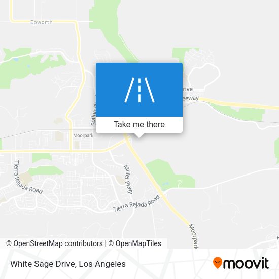 White Sage Drive map