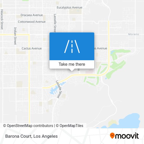 Mapa de Barona Court