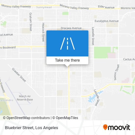 Mapa de Bluebrier Street