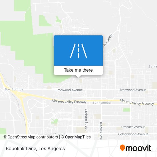 Mapa de Bobolink Lane
