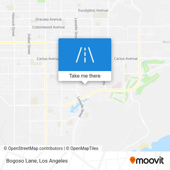 Mapa de Bogoso Lane