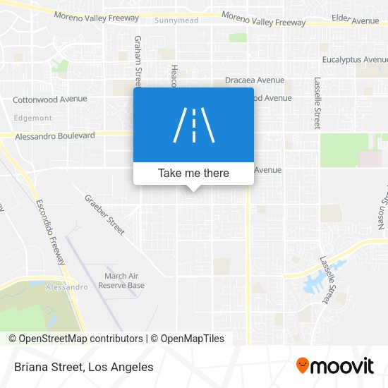 Briana Street map