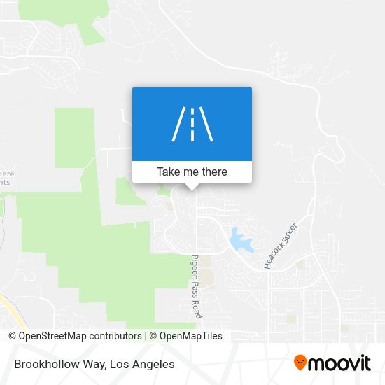 Brookhollow Way map