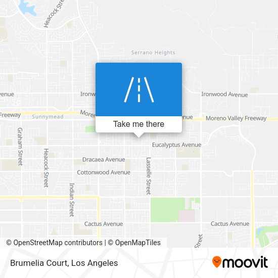 Mapa de Brumelia Court