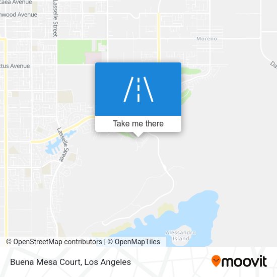 Buena Mesa Court map