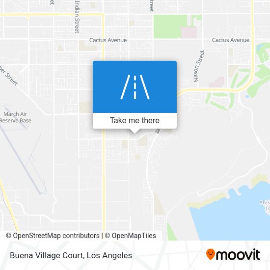 Buena Village Court map
