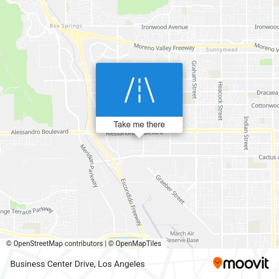Mapa de Business Center Drive