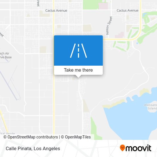 Mapa de Calle Pinata