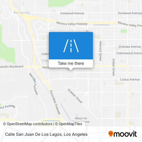 Mapa de Calle San Juan De Los Lagos