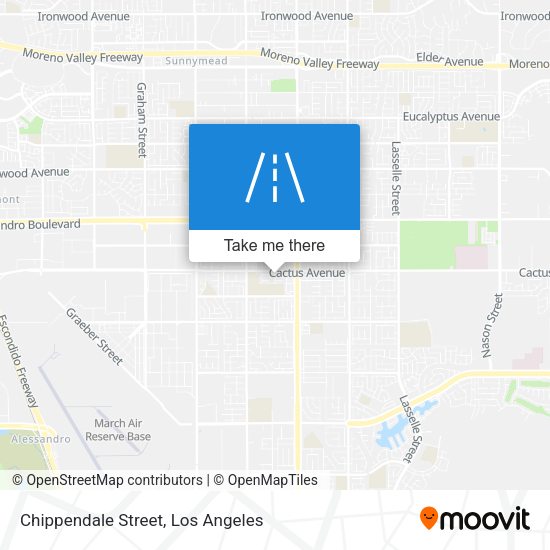 Mapa de Chippendale Street
