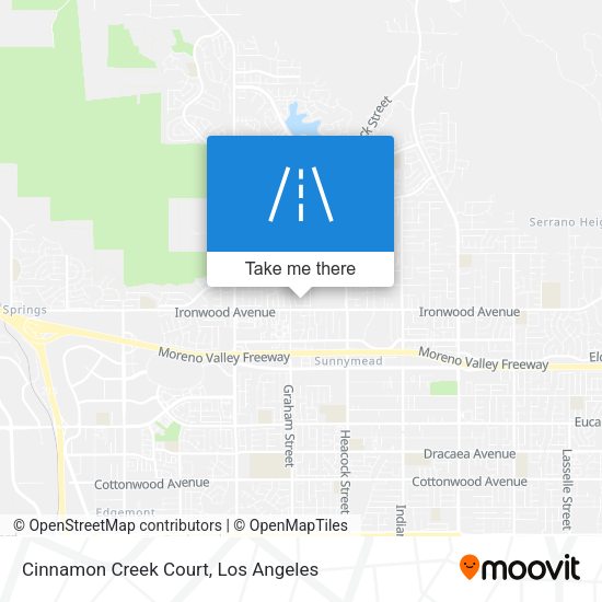Cinnamon Creek Court map