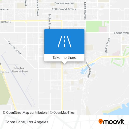 Cobra Lane map