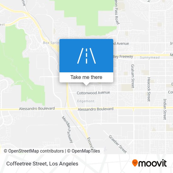Coffeetree Street map