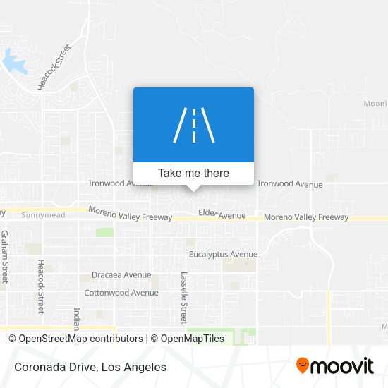 Mapa de Coronada Drive