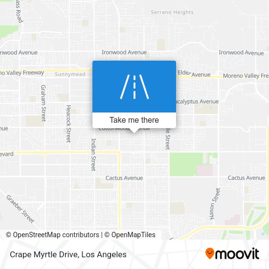 Crape Myrtle Drive map