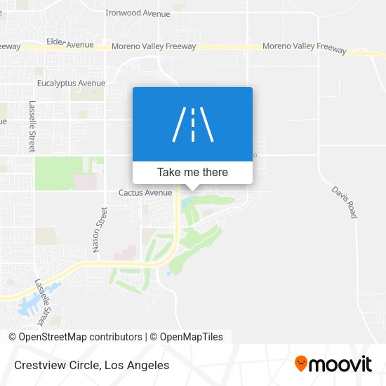 Crestview Circle map