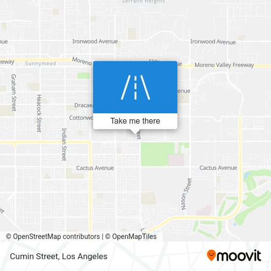 Mapa de Cumin Street