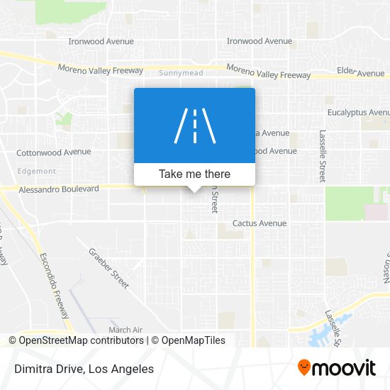Mapa de Dimitra Drive