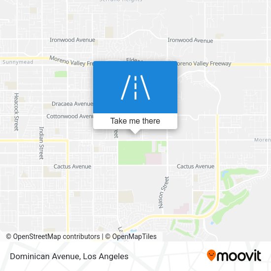 Mapa de Dominican Avenue