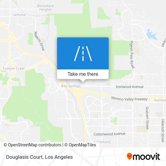 Mapa de Douglasis Court