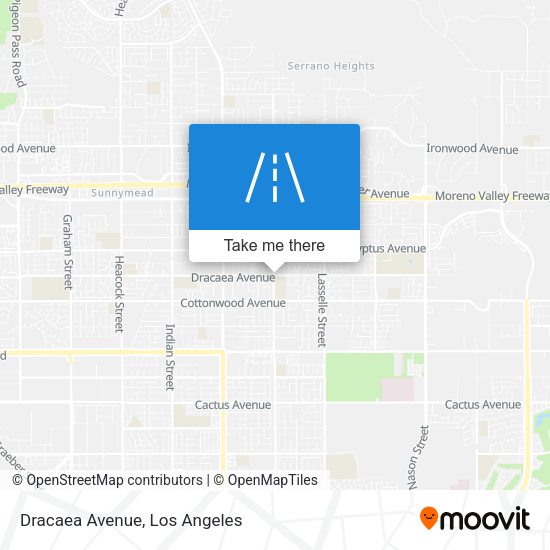 Mapa de Dracaea Avenue
