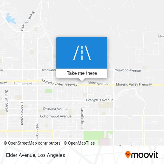 Elder Avenue map