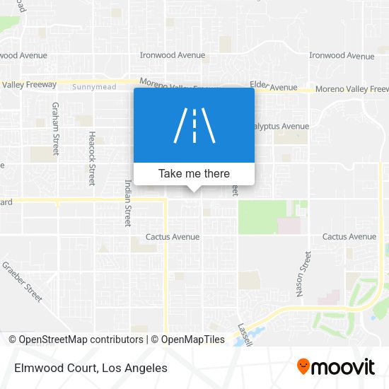 Mapa de Elmwood Court