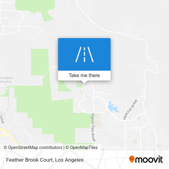 Feather Brook Court map