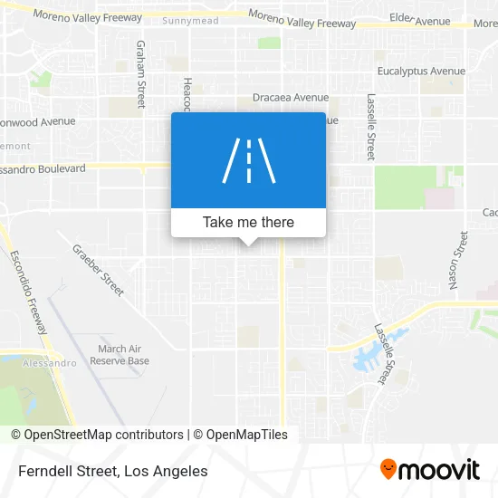 Mapa de Ferndell Street