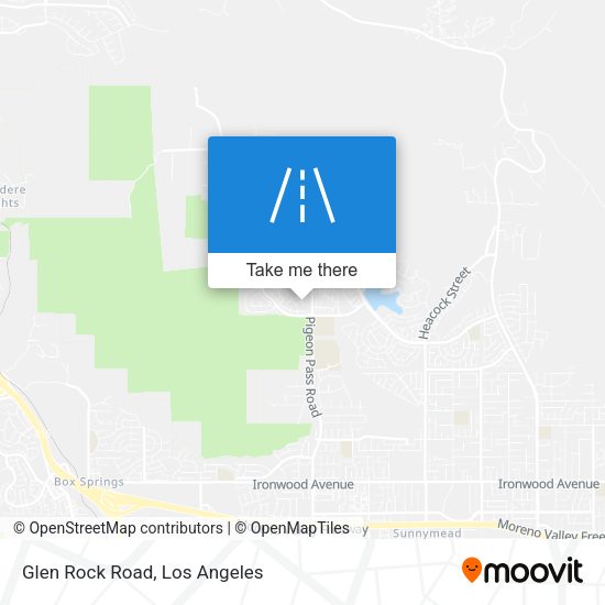 Mapa de Glen Rock Road