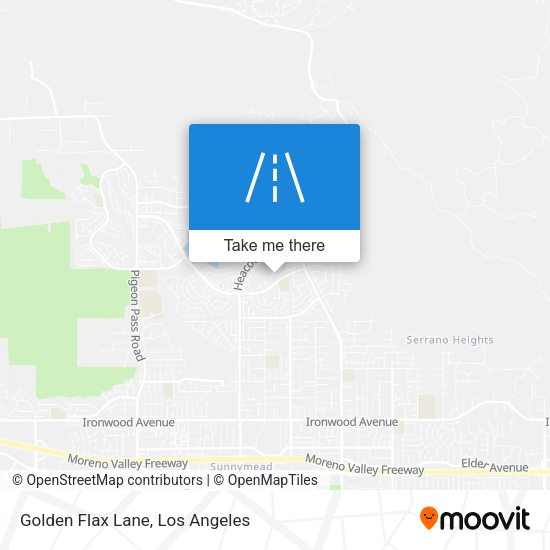 Mapa de Golden Flax Lane