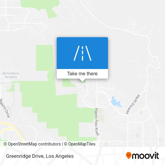Greenridge Drive map