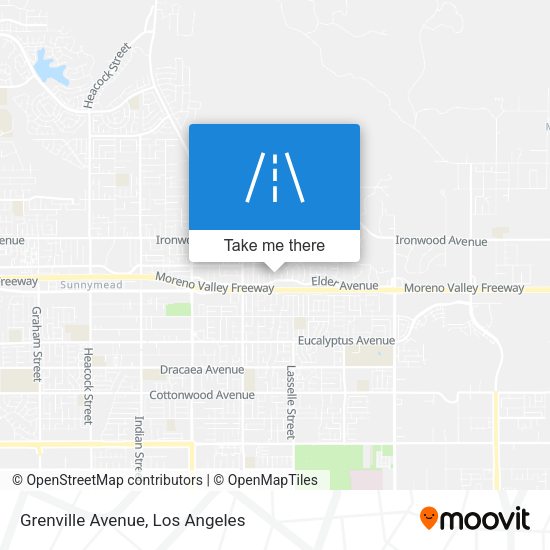 Grenville Avenue map