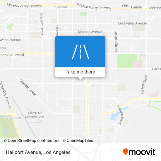 Hallport Avenue map
