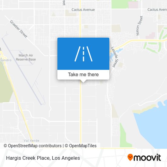Mapa de Hargis Creek Place