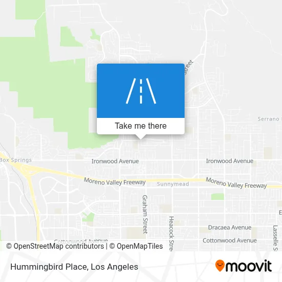 Hummingbird Place map