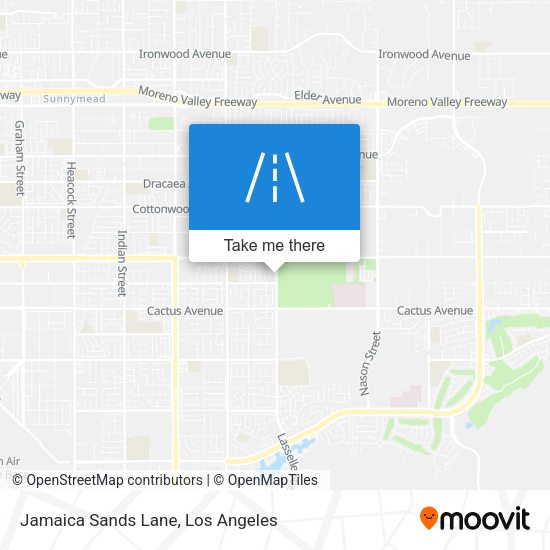 Mapa de Jamaica Sands Lane
