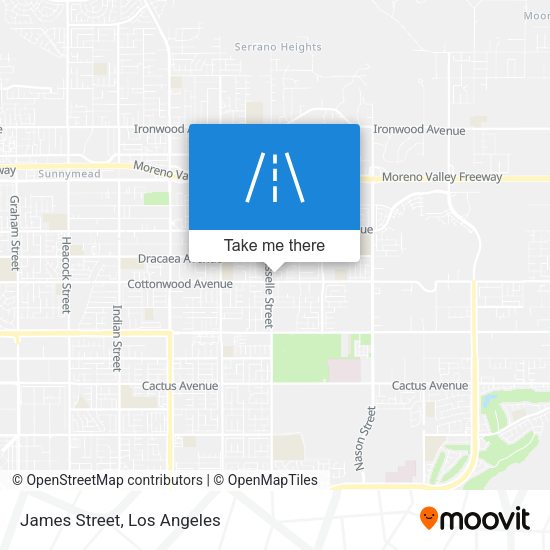 James Street map