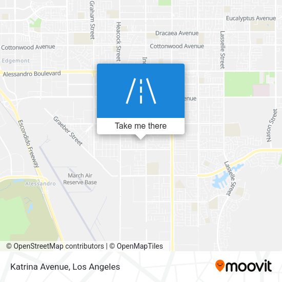 Mapa de Katrina Avenue