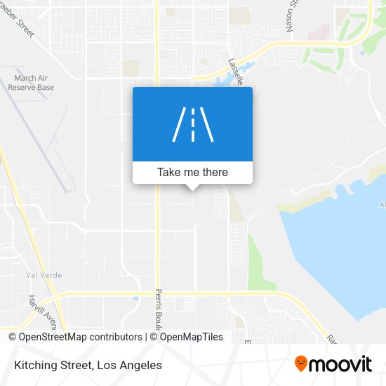 Kitching Street map