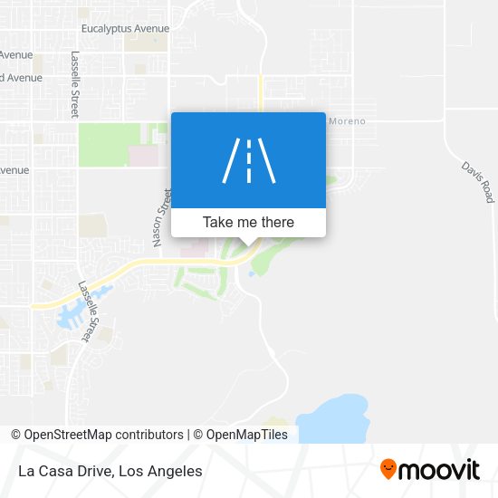 Mapa de La Casa Drive