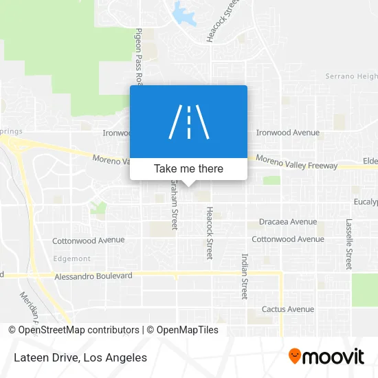 Lateen Drive map