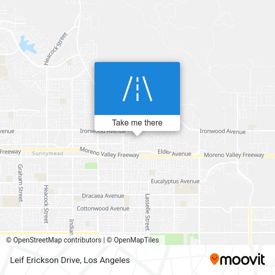 Mapa de Leif Erickson Drive