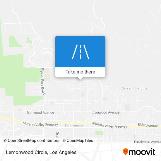 Lemonwood Circle map